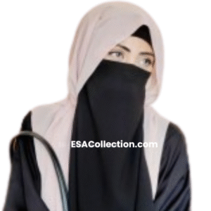 Half niqab for girls and women