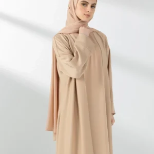 Double Layered Abaya Set