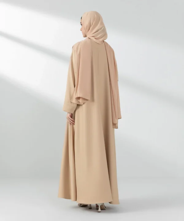 Double Layered Abaya Set - Image 4