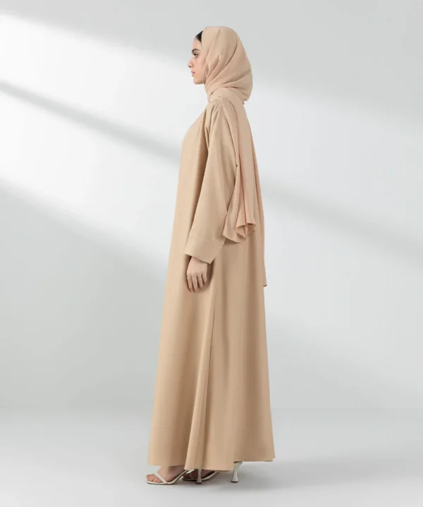 Double Layered Abaya Set - Image 3