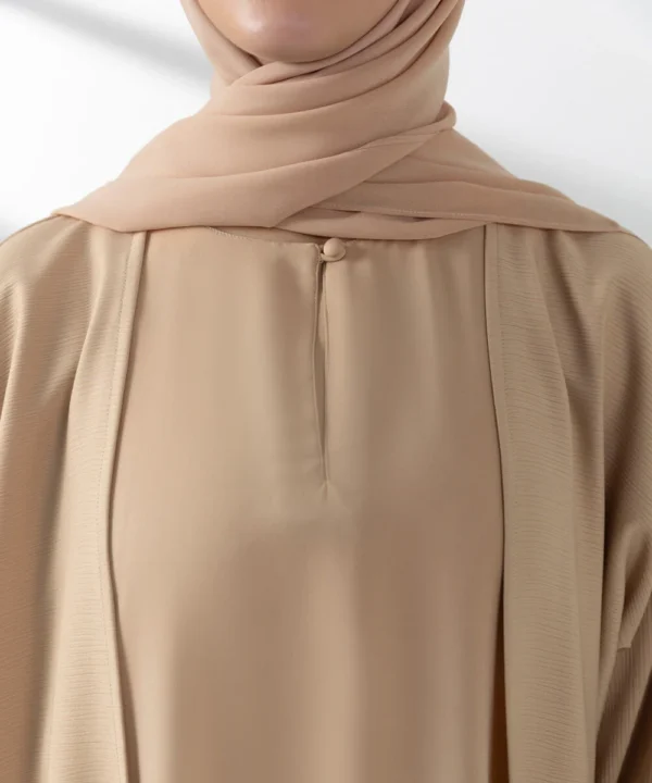 Double Layered Abaya Set - Image 2